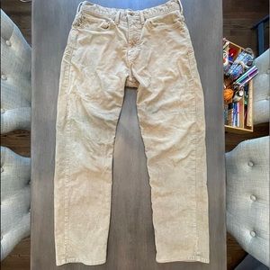 Tan Corduroy Pants